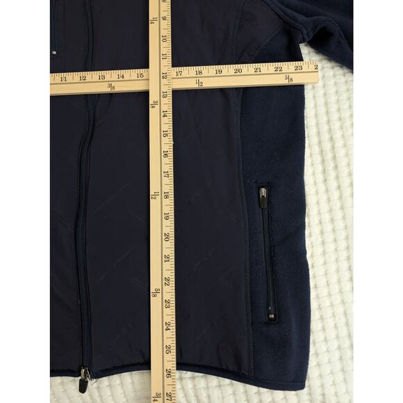 Johnnie O Mario Mix Media Water Repellent Zip-Up Jacket Twilight - Picture 14 of 16